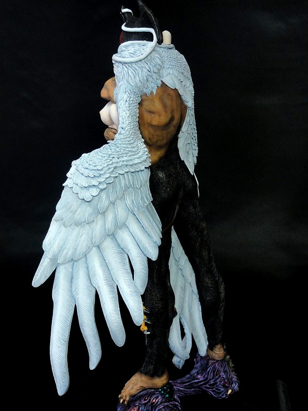 ☆プロ製作☆まつ毛オリジナル☆妖鳥シレーヌ 光と闇 舞 SILENE 「光  