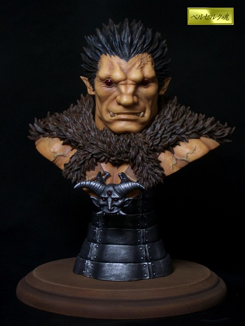 作品展示＜HEAD ゾッド 人型 胸像＞