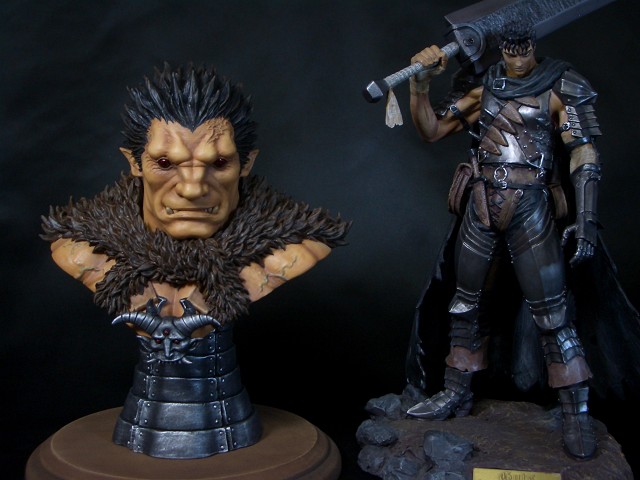 作品展示＜HEAD ゾッド 人型 胸像＞